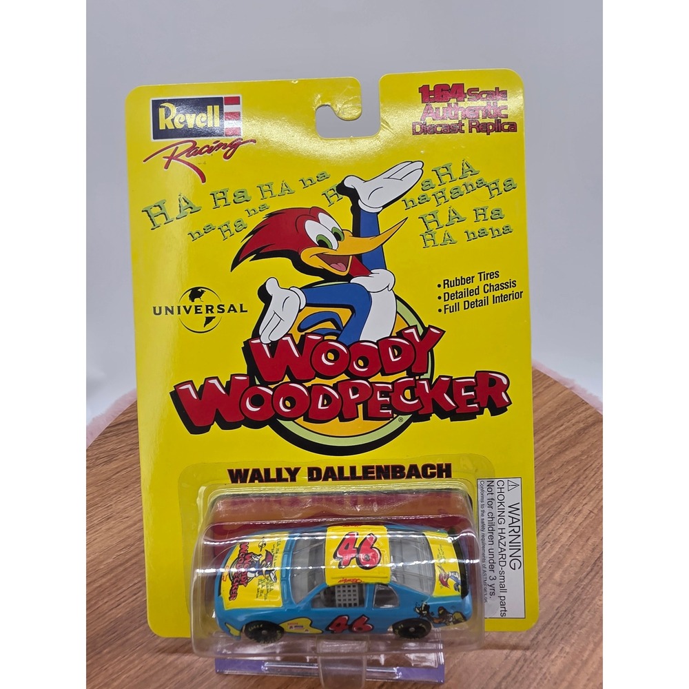 Revell Racing Wally Dallenbach 46 Woody Woodpecker 1:64 Diecast 1997 NASCAR New